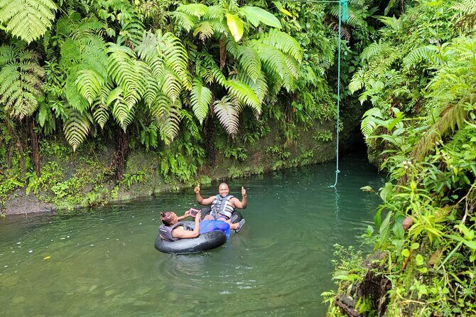 Roseau, Dominica: Rainforest Adventure sport,Waterfall swim - Transportation and Group Size