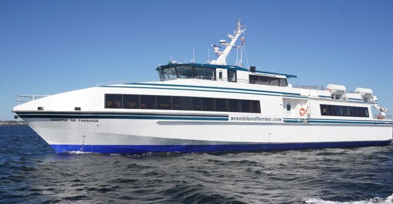 Rossaveel, Galway: Ferry Transfer to Inis Mór (Aran Islands) - An Authentic Taste of Ireland’s Atlantic Coast