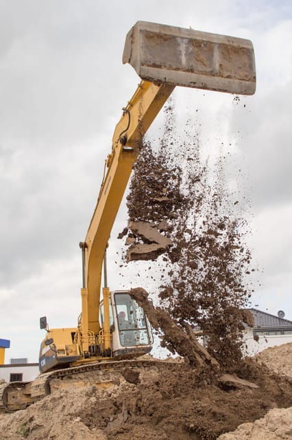 Rostock: 25t chain excavator digging at the Rostock excavator playground - How Does the Experience Unfold?
