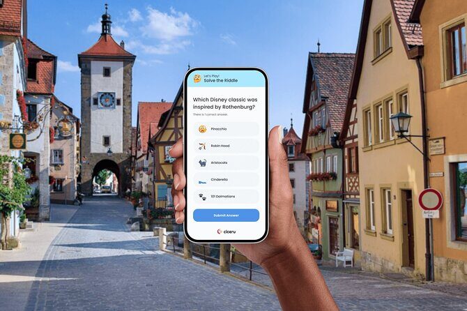 Rothenburg ob der Tauber Interactive City Tour - Exploring Rothenburg ob der Tauber with the Self-Guided Ciceru Tour
