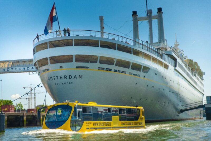 Rotterdam: 1-Hour Sightseeing Splash Tour - Experience Highlights