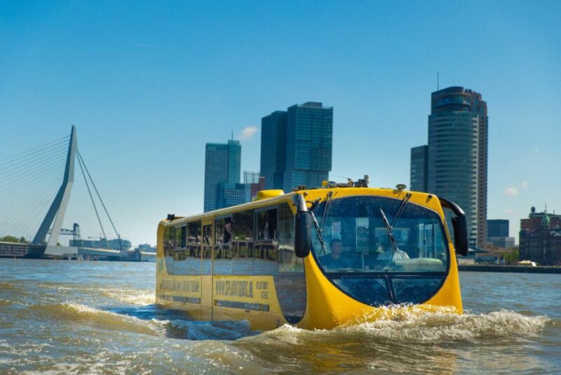 Rotterdam: 1-Hour Sightseeing Splash Tour - Booking Process