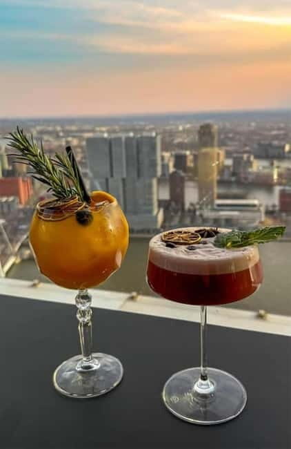 Rotterdam: Celest Cocktail & view arrangement - Key Points