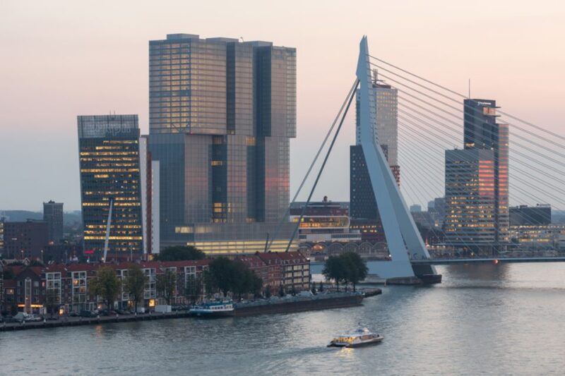 Rotterdam: Wilhelminapier, High-Rise & Floating Architecture - Overview of Wilhelminapier