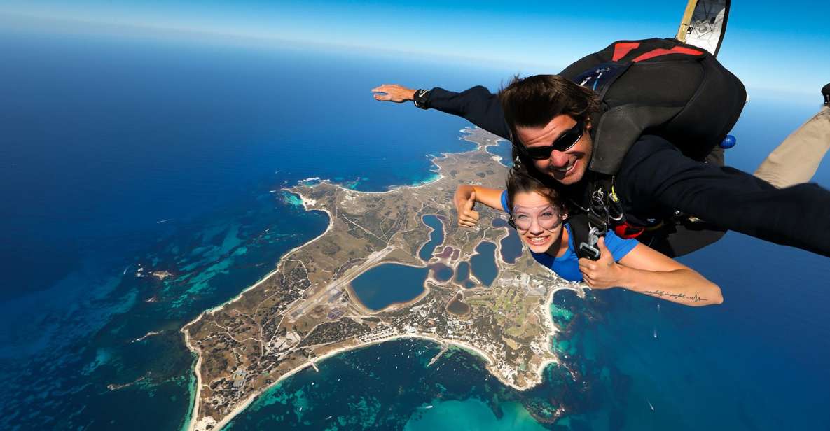 Rottnest Island: Tandem Skydive - Key Points