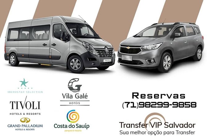 Round Trip Transfer to Grand Palladium Imbassaí - Booking Your Transfer