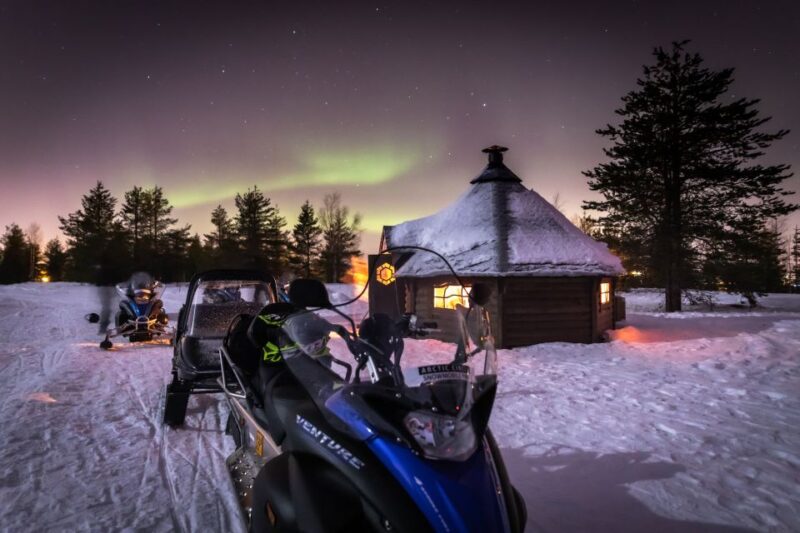 Rovaniemi: Aurora Borealis Snowmobile Safari With Campfire - Safety Guidelines