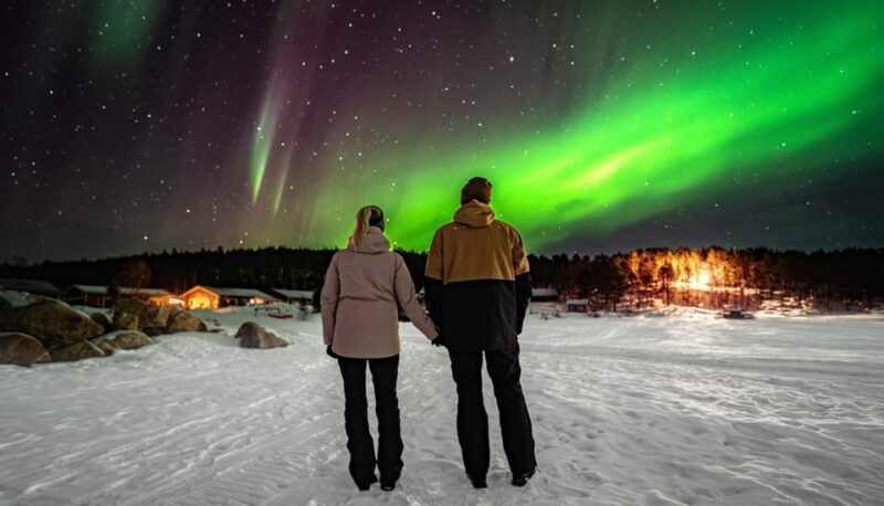 Rovaniemi: Guaranteed Northern Lights Tour with Photos - Key Points