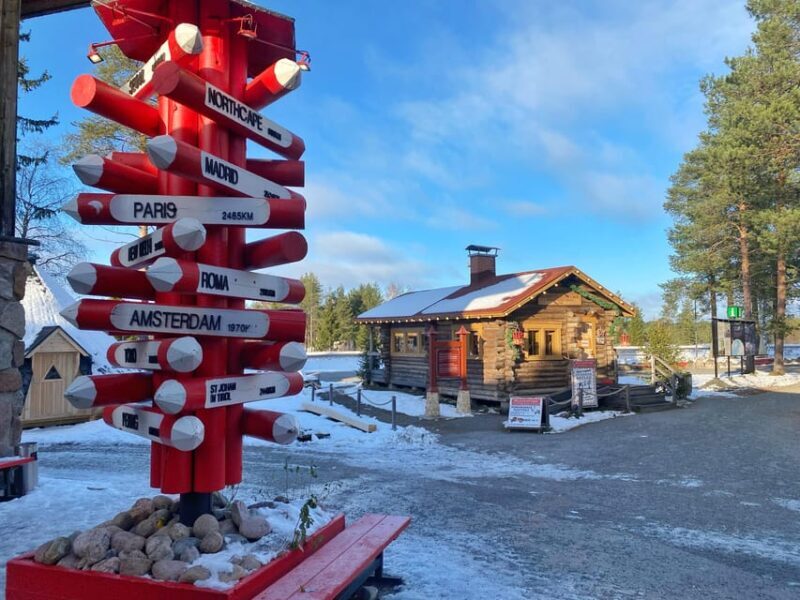 Rovaniemi: Guided Tour of Santa Claus Village with Pickup - Key Points
