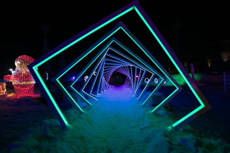 Rovaniemi: SnowGlow Winterpark Entry Ticket - Key Points
