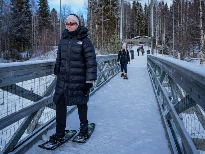 Rovaniemi: Snowshoe Adventure at Vikaköngäs & Barbeque - An Authentic Snowshoe Trek into Finland’s Winter Wonderland