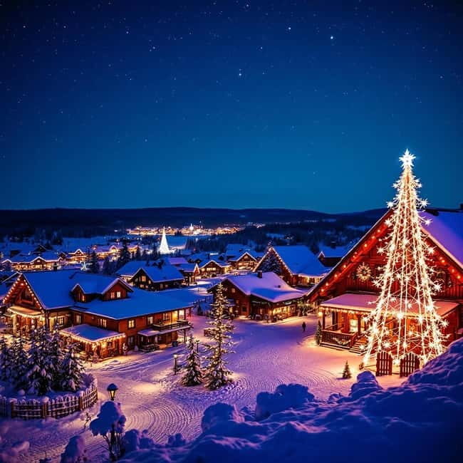 Rovaniemi:Santa Claus Village Guided Tour with Santa's gift - The Sum Up