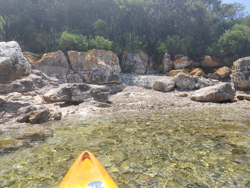 Rovinj: Golden Cape Desert Islands Kayak & Snorkeling Tour - Experience Highlights
