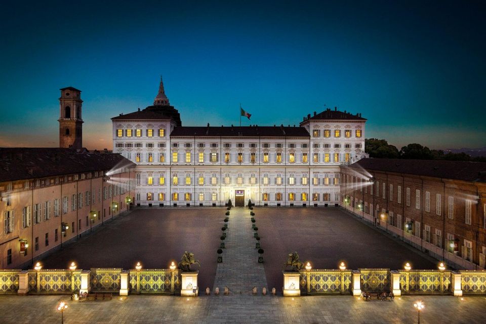 Royal Palace of Turin and Palazzo Madama Night Guided Tour - Tour Overview