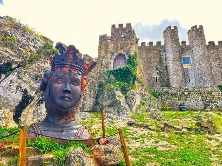 Royal Retreats And Waves: Obidos and Foz De Arelho Lagoon - Panoramic Views From Battlements