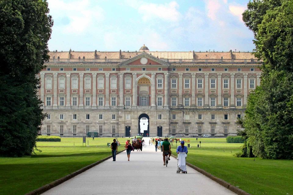 Royal Sunset: The Royal Palace of Caserta and Caserta Vecchia - Pickup and Drop-off
