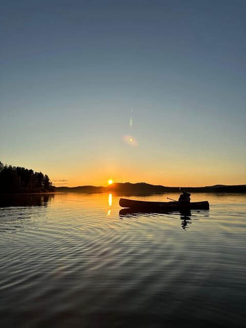 Ruka : Summer evening canoeing on the lake Rukajärvi - Final Thoughts