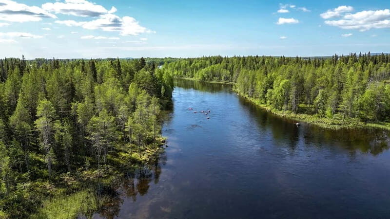 Ruka: Summer River Floating Experience - Ruka: Summer River Floating Experience – A Relaxing Drift in Northern Finland