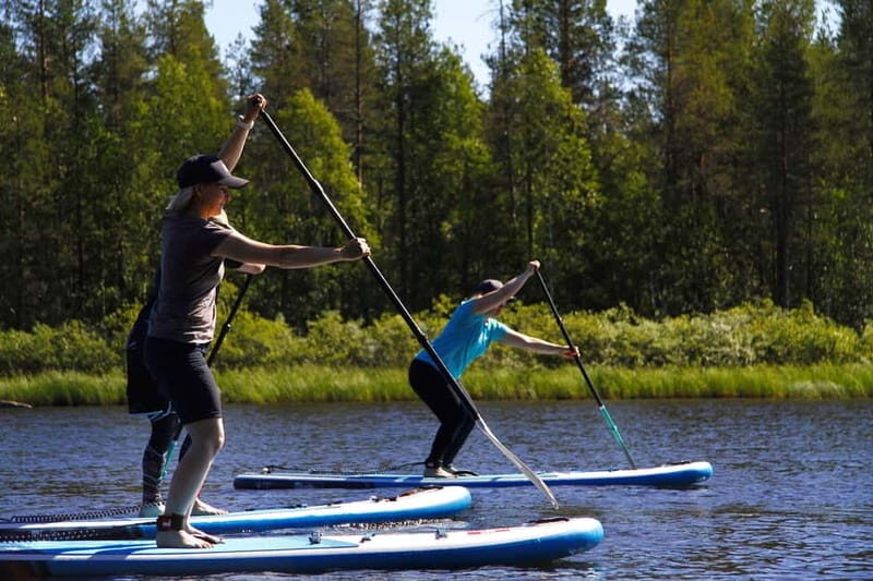 Ruka: Sup-boarding on lake Rukajärvi - What to Expect on the Itinerary