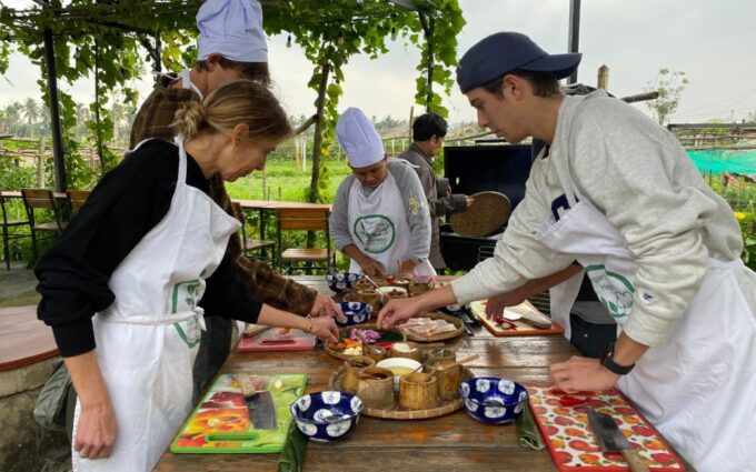 Rural Cycle, Market Tour, Basket Boat & Organic Farm Cooking - Frequently Asked Questions