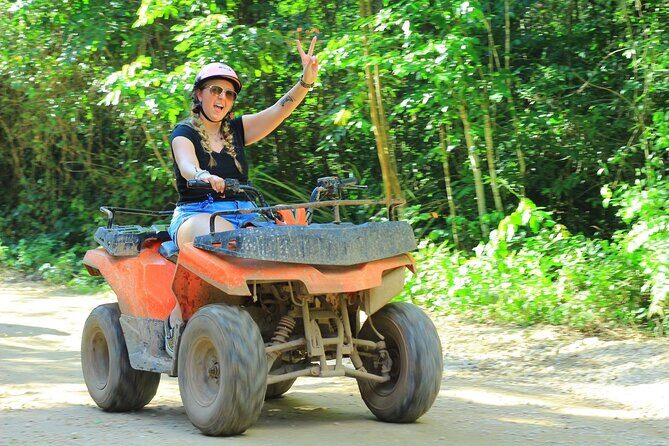 Rush Adventure in ATV Ziplines and Cenote - Delicious Mexican Snacks and Drinks