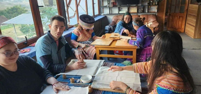 Sa Pa: Herbal Incense Making Workshop in Ta Van Village Tour - The Incense Making Process