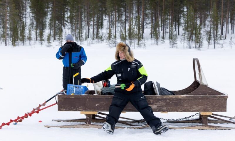 Saariselkä: Ice Fishing Safari by Snowmobile - A Deep Dive into Saariselkä’s Snowmobile and Ice Fishing Safari