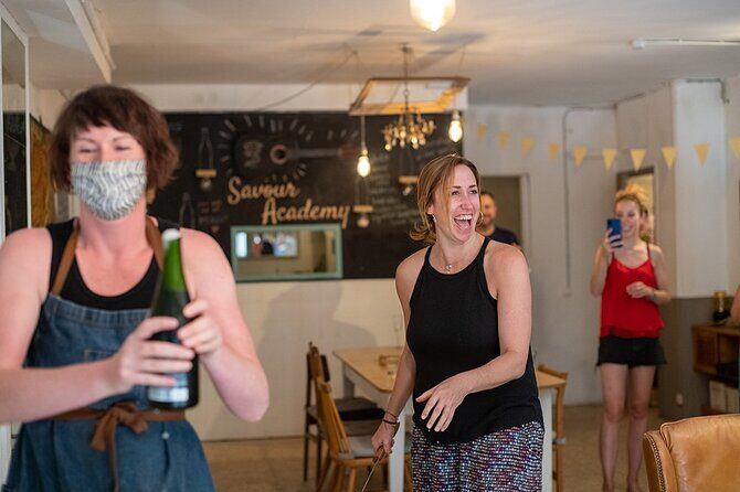 Sabre the Moment: Cava Sabrage Class in Barcelona - The Sum Up