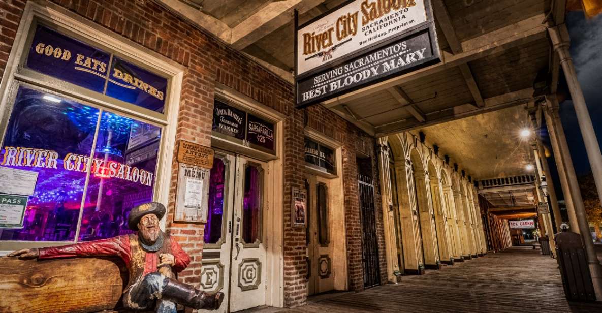 Sacramento: Gunslingers Ghosts and Ghouls Walking Tour - Iconic River City Saloons Dark Past