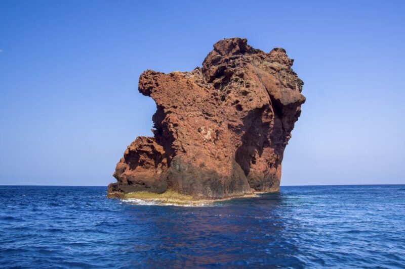 Sagone/Cargèse: Scandola, Piana, Girolata Cruise Swimming - Itinerary Details