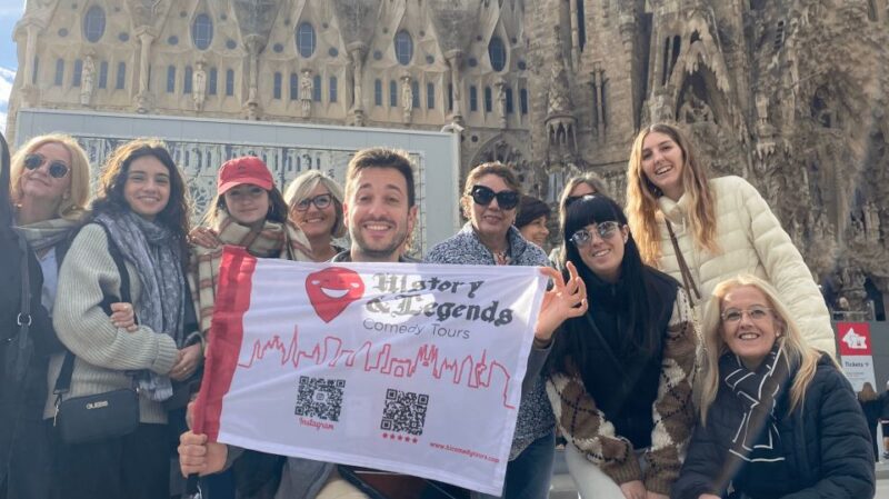 Sagrada Familia: History&Legends Comedy Tour - Booking Information