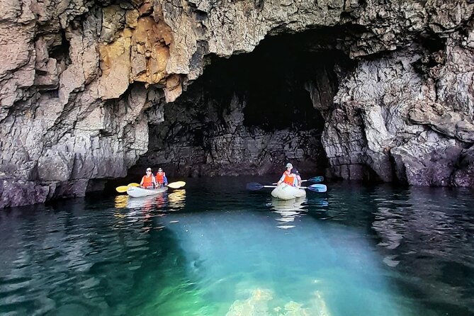 Sagres: Praia Da Ingrina Caves Guided Kayaking Tour - Tour Details