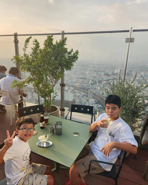 Saigon: Sunset Café Experience at Landmark 81 and Food Tour - Transportation Experience During the Tour