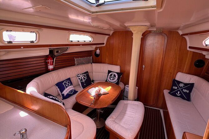 Sailboat ride for private groups in Barcelona - Stop 1: Pont del Petroli and Badalona’s Beaches