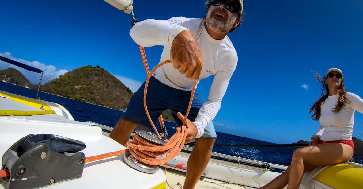 Sailing Catamaran in the Bay of the Saints - Highlights