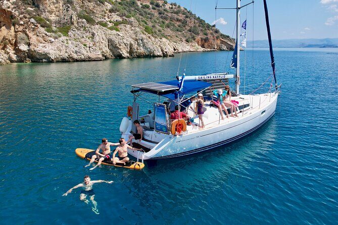 Sailing Nafplio | All Inclusive semi-private Cruise - Key Points