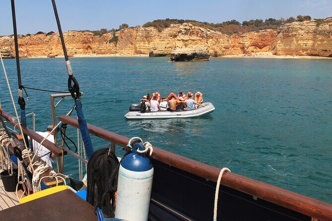 Sailing The Algarve Coastline Cruise with BBQ on the Beach - FAQ