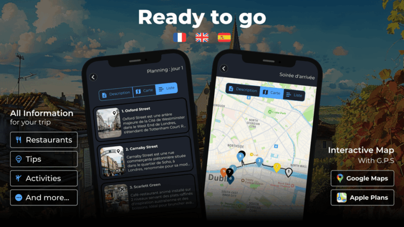 Saint-Emilion : The Only Guide - Offline Functionality and Language Support