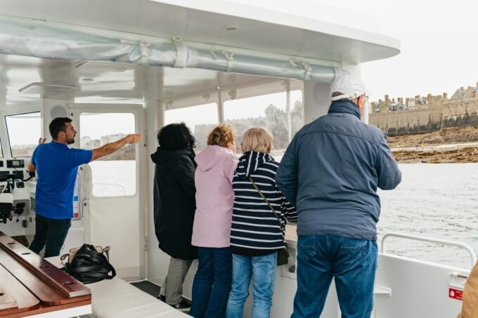 Saint-Malo: Guided Boat Tour With Local Captain - Breathtaking Coastal Views