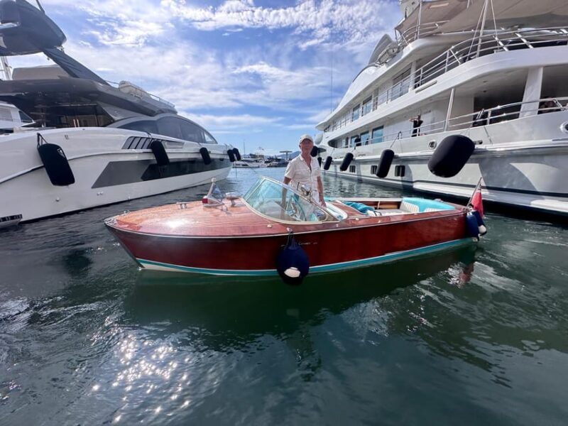 Saint-Tropez: Private Classic RIVA Boat Tour - Key Points
