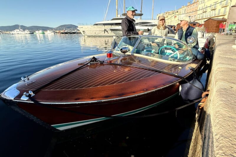 Saint-Tropez: Private Classic RIVA Boat Tour - Experience Highlights