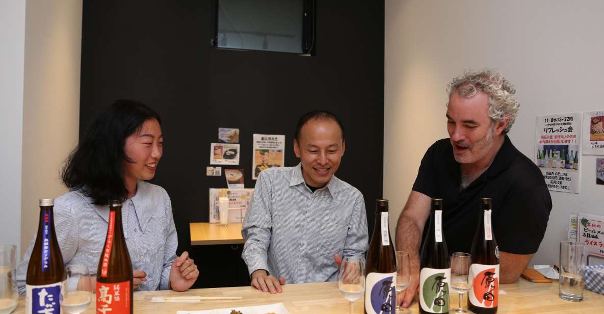 Sake Tasting in Central Kyoto - The Certified Sake Sommelier, Kenji