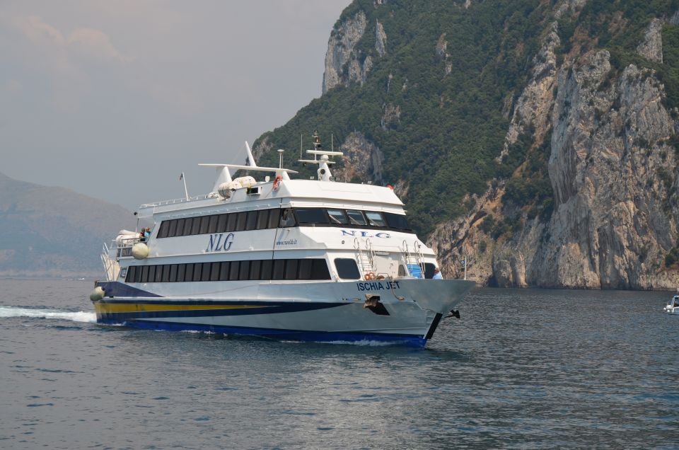 Salerno: Amalfi, Capri, and Positano Full-Day Ferry Ticket - Customer Ratings and Feedback