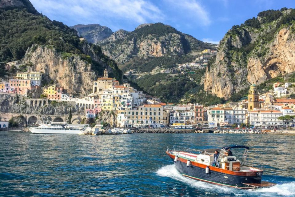SALERNO: Amalfi Coast Boat Cruise to Amalfi and Atrani - Highlights of the Cruise