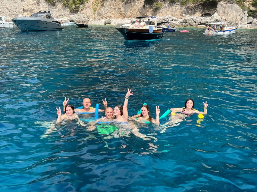 Salerno/Sorrento: Capri Boat Tour With City Visit and Snacks - Drop-off Locations