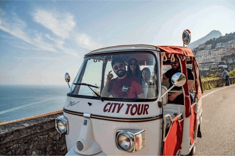 SALERNO: Tuk Tuk City Tour  Shore Excursion - Key Points