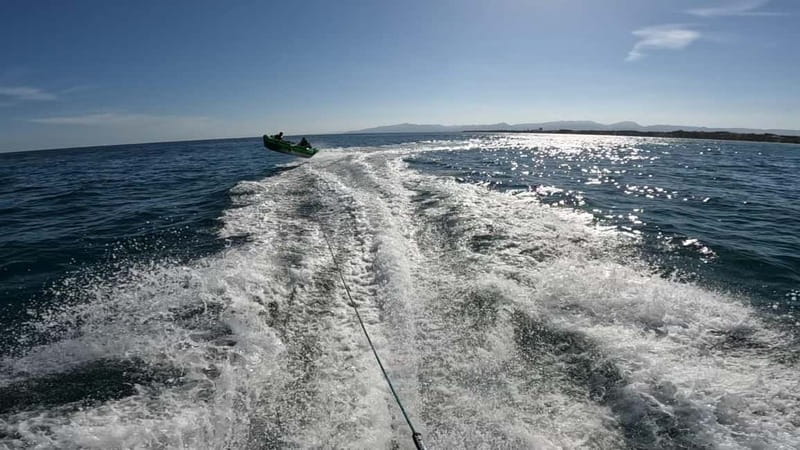 Salou: Private Inflatable Water Sofa Ride - FAQ
