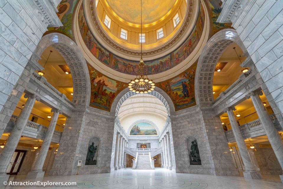 Salt Lake City: Guided Sightseeing Tour by Bus - Explore Gateway Center & Olympic Legacy Plaza