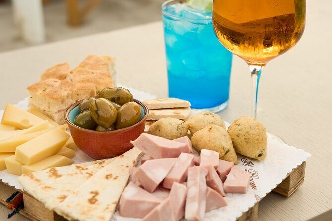 Salt Museum Ticket and Aperitif Tasting at Officine del sale - The Panoramic View from Torre San Michele