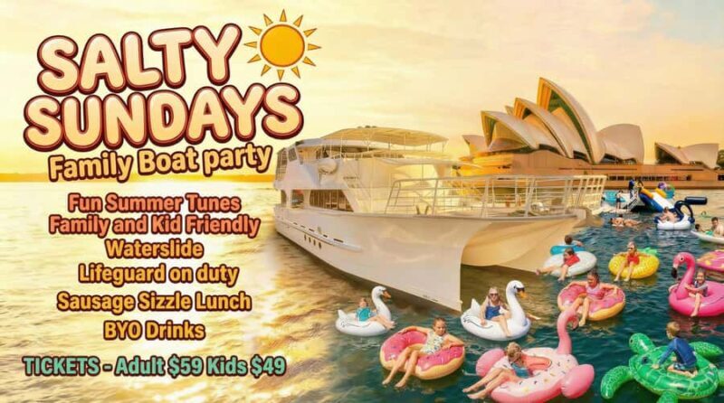 Salty Sundays BYO Boat Party on Sydney Harbour - A Closer Look at the Experience